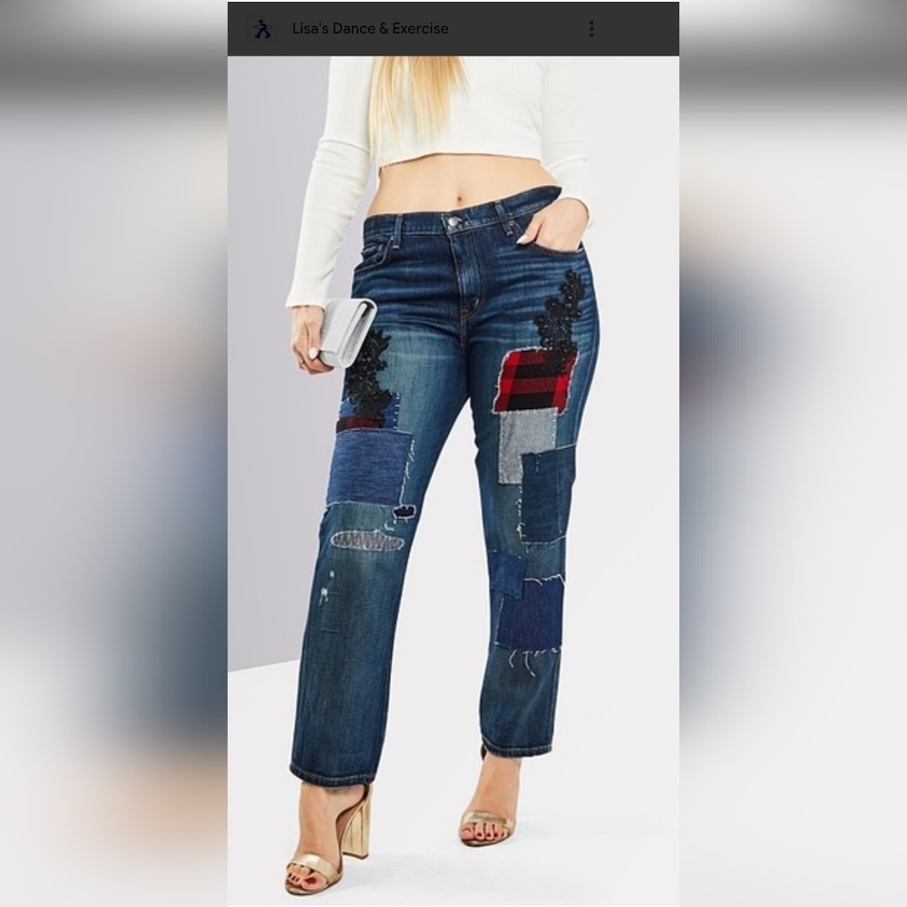 Lauren  Ralph Lauren Blue Jeans Size 8